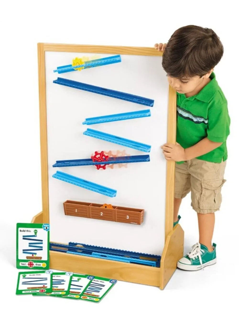 Lakeshore Engineer-A-Coaster Activity Kit LL570 Roller Coaster STEM Toy Magnetic